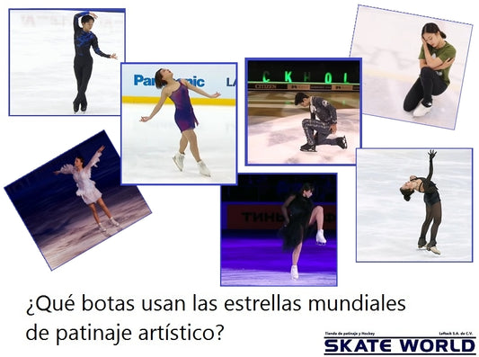 Los patines que usan las estrellas mundiales de patinaje artístico