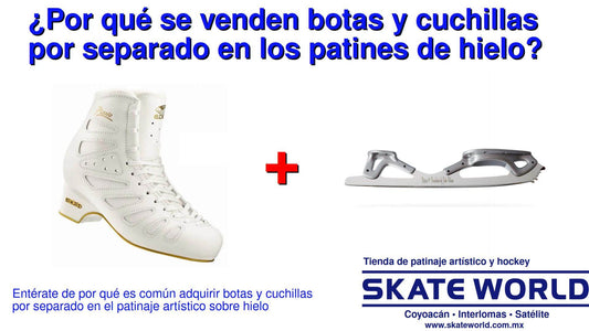 Conoce por qué se venden botas y cuchillas por separado