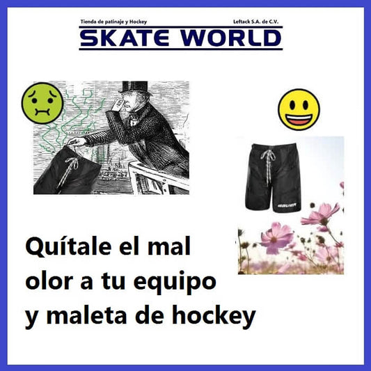Cómo quitar el mal olor a tu equipo de hockey
