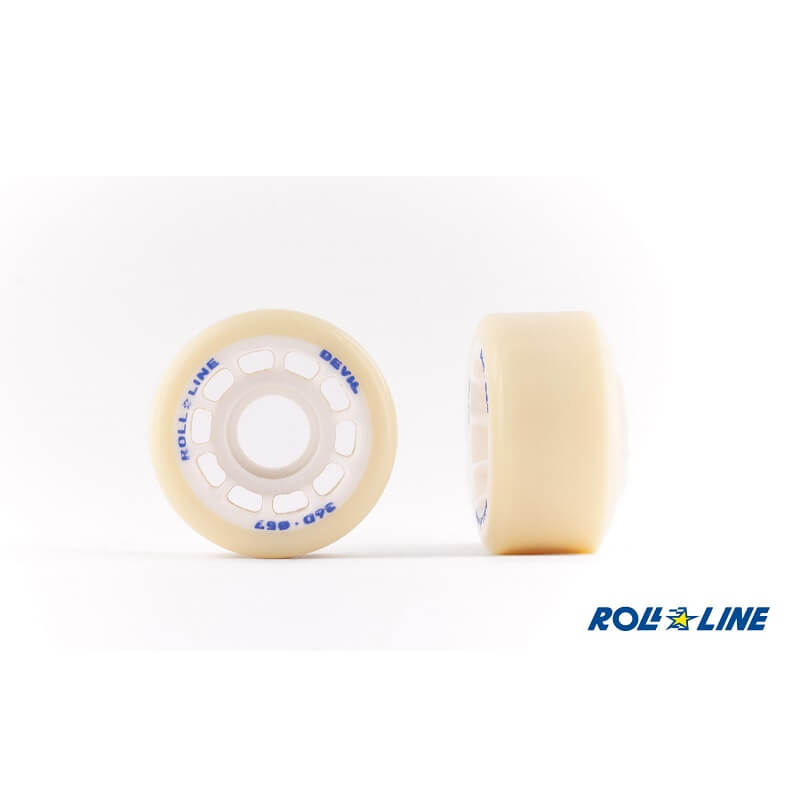 Ruedas para patines de artístico Roll-Line Devil 36D 57mm de venta en Skate World México