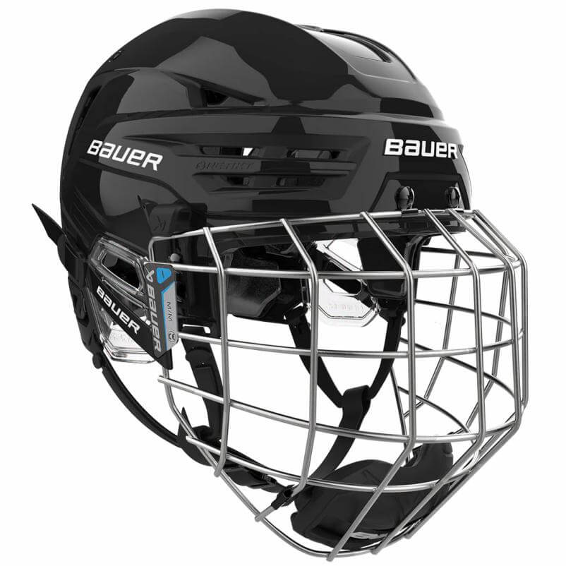 Casco de hockey Bauer RE-AKT 90 con careta negro de venta en Skate World