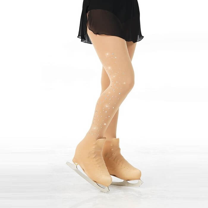 Mallas para patinaje artístico Mondor con pedrería modelo 913 de venta en Skate World