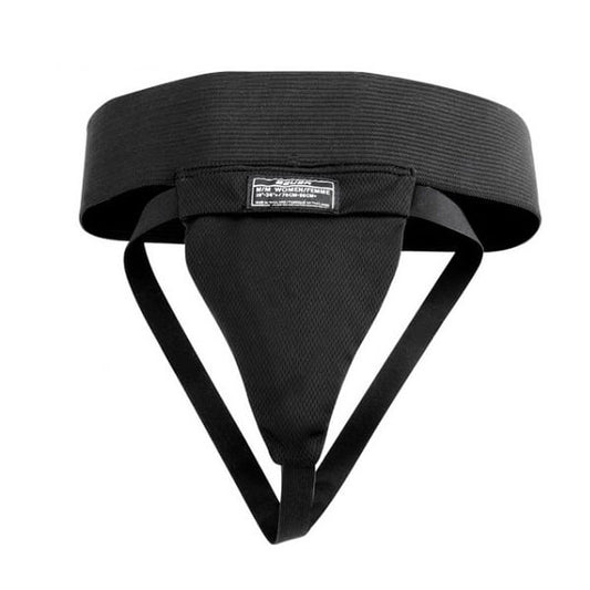 Concha y soporte Bauer para protección pélvica femenina en Skate World México, tiendapatinesskateworld.com