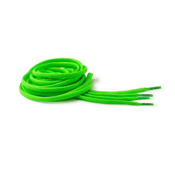 Agujetas para patines de artístico Edea en color verde neón de venta en Skate World México