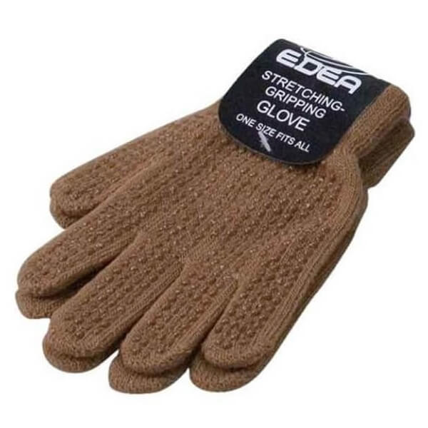 Guantes Edea con Gripping para patinaje color beige en Skate World México, tiendapatinesskateworld.com