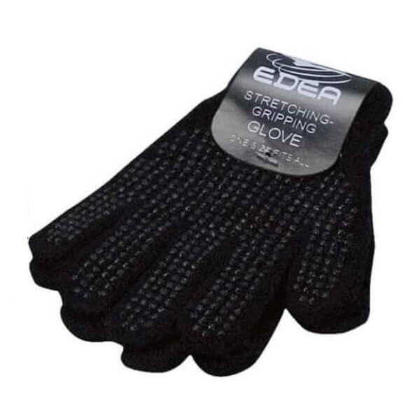 Guantes Edea con Gripping para patinaje color negro en Skate World México, tiendapatinesskateworld.com