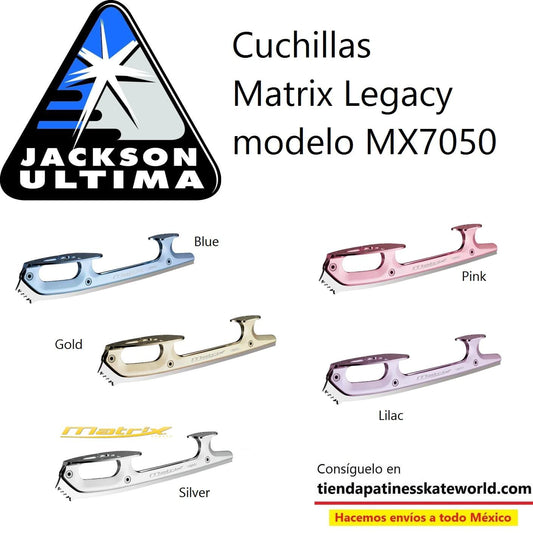 Cuchillas para patinaje artístico Jackson Ultima Matrix Legacy MX7050 de venta en Skateworld México