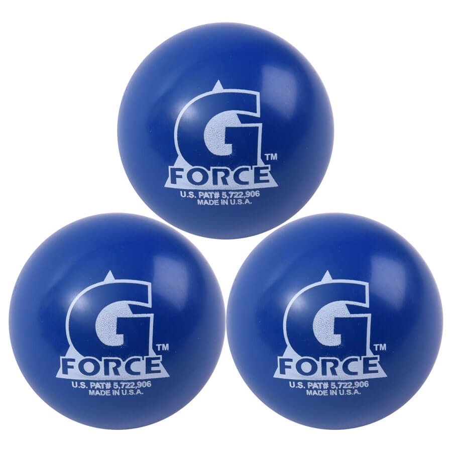 Pelota G Force Azul de Mylec para hockey sin hielo de venta en Skateworld México