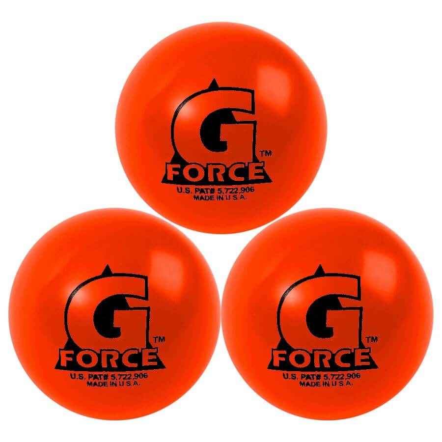 Pelota G Force Naranja de Mylec para hockey sin hielo de venta en Skateworld México
