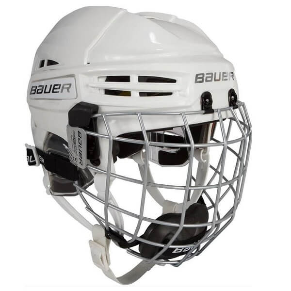 Casco de hockey Bauer RE-AKT 100 con careta Blanco de venta en Skate World