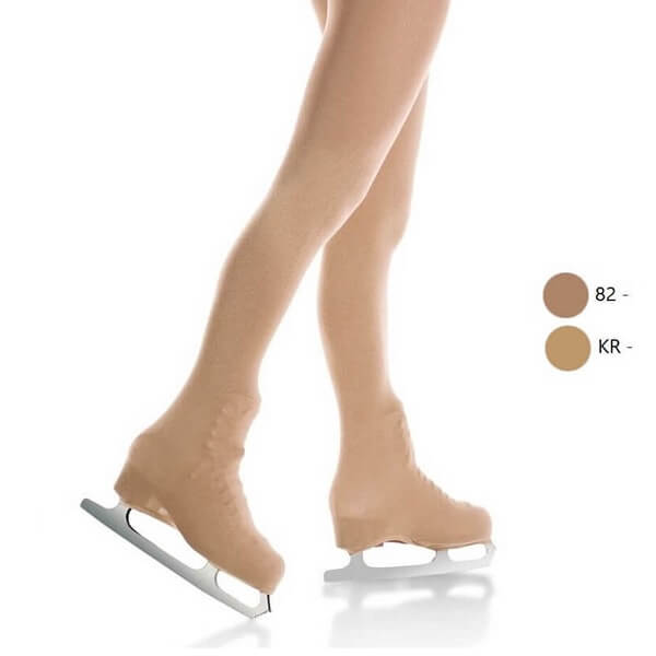 Mallas Mondor Natural Modelo 3372 satinadas que cubren la bota de venta en Skate World México