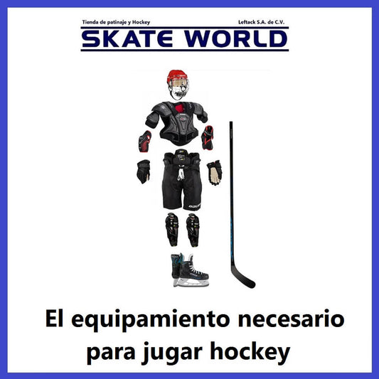 El equipo que necesitas para jugar hockey