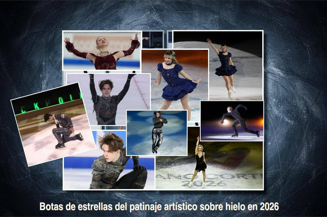 Descubre qué botas usan las estrellas mundiales del patinaje artístico