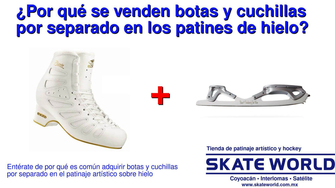 Conoce por qué se venden botas y cuchillas por separado