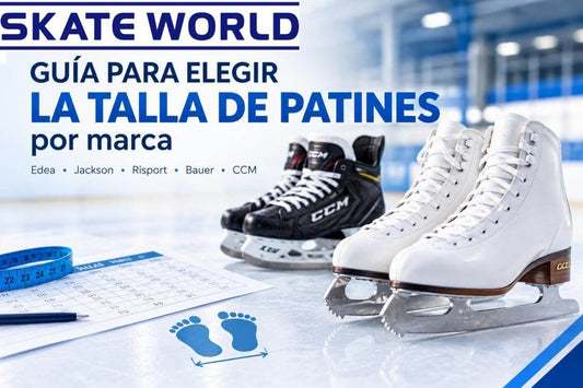 Conoce tu talla correcta de patines de hielo