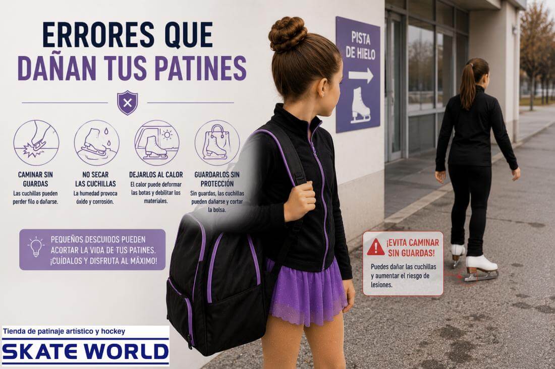 quizás tú mismo estás dañando tus patines. Identifica estos malos hábitos y corrígelos HOY