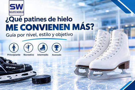 Guía para elegir patines de hielo según el nivel, el uso y la disciplina