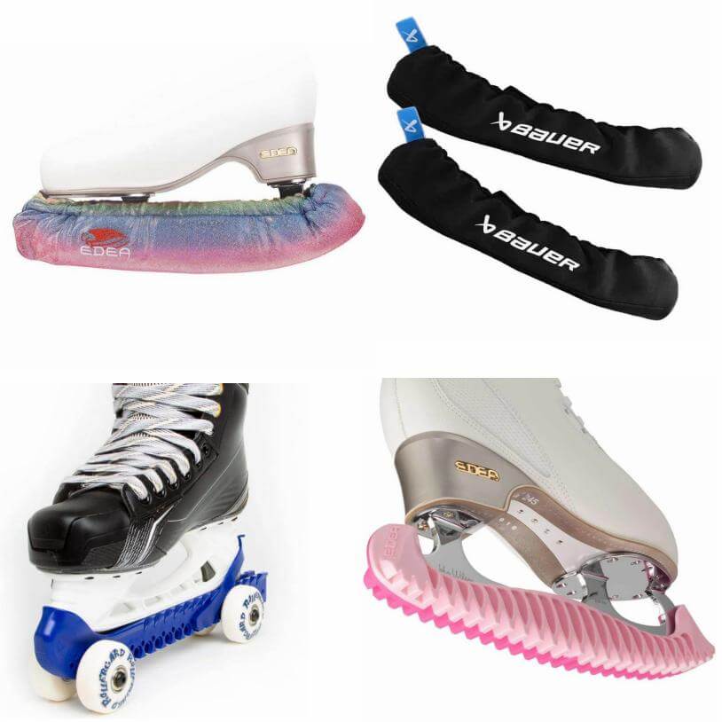 Guardas y Soakers para Cuchillas de Patines de Hielo