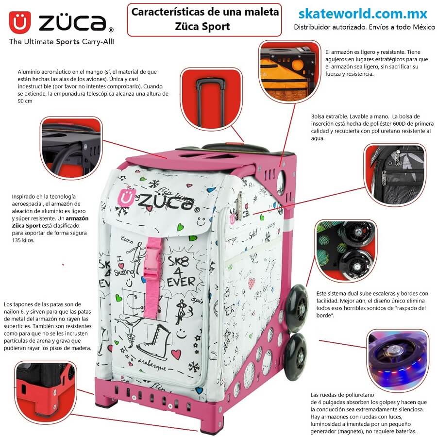 Maletas Deportivas Züca Sport en México - Mochilas con Ruedas
