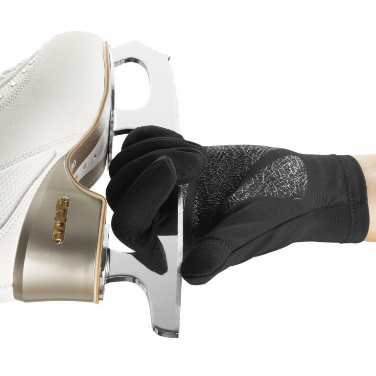 Guantes deportivos diseñados especialmente para patinaje artístico sobre hielo o ruedas.