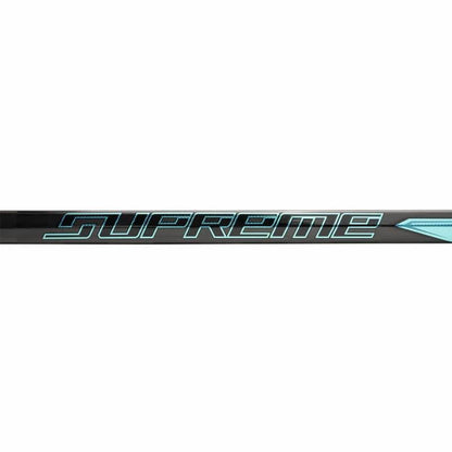 Logo Bauer y acabado premium del Palo Supreme Fuse Grip – Bastón de élite con diseño pionero en la gama Supreme.
