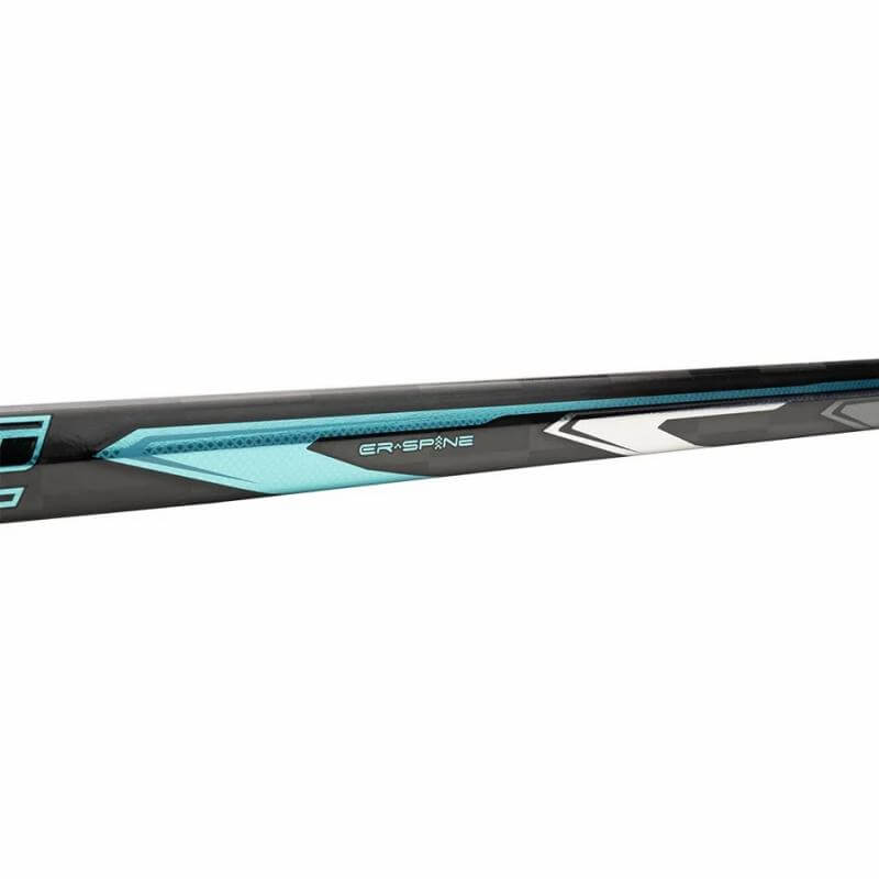 Punto de flexión medio ER Spine del Palo Bauer Supreme Fuse Grip – Facilita la carga de energía y maximiza la velocidad.