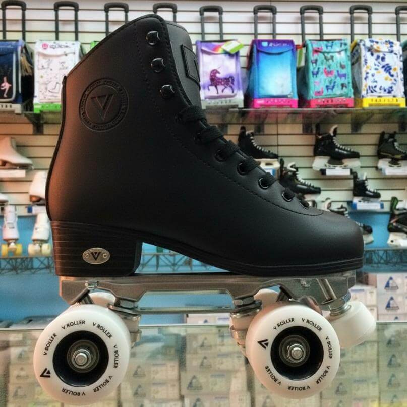 Patines de ruedas quads V Roller Italia Negro de venta en Skate World México