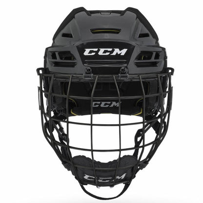 Casco CCM Tacks 310 rejilla metálica de alta visibilidad. Visión clara y protección total.