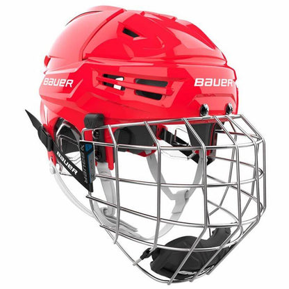 Casco de hockey Bauer RE-AKT 70 con careta Rojo de venta en Skate World