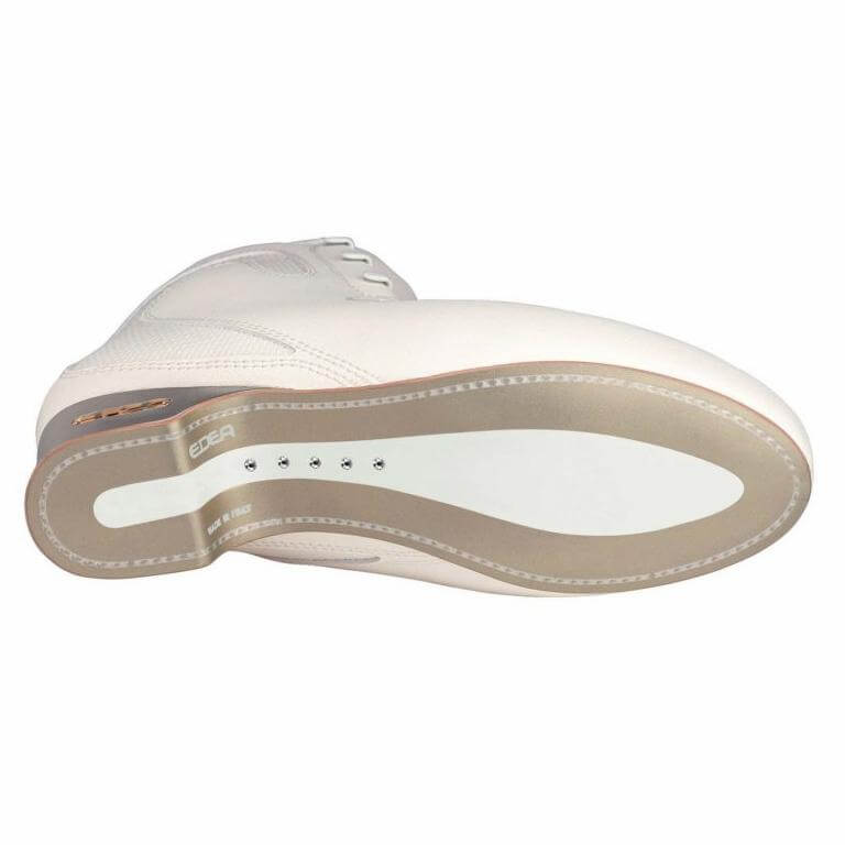 Suela Edea Ice Fly de nylon y fibra de vidrio – estabilidad y absorción de impactos en cada aterrizaje