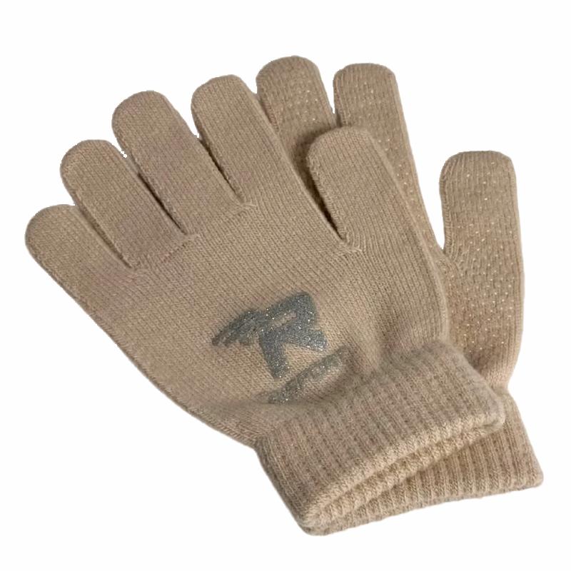 Guantes Risport color beige con antideslizante para patinaje de venta en Skate World México