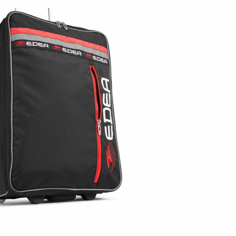 Maleta para patines Edea Reflex Trolley fabricada en poliéster antidesgarro de alta resistencia, con estructura interna ligera y duradera para máxima protección.