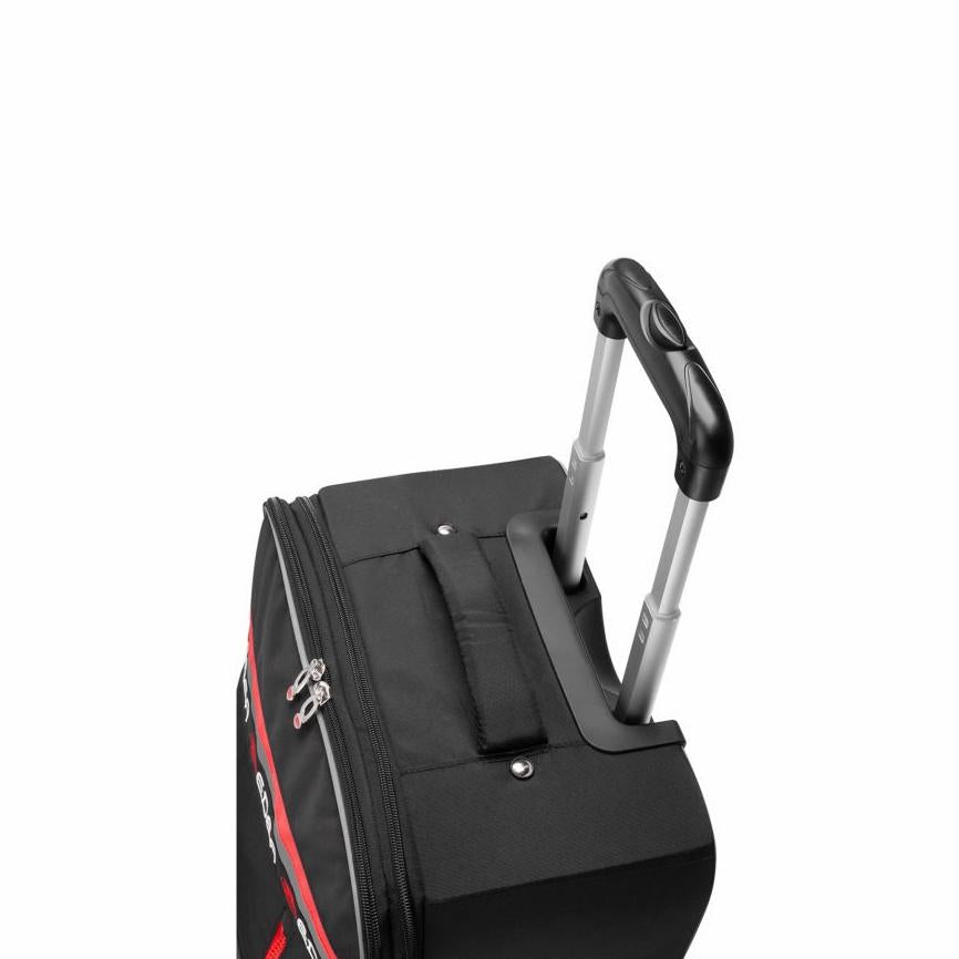 Maleta Edea Reflex Trolley con asa extensible de aluminio y asas reforzadas para transportar patines artísticos con comodidad en viajes y competencias.