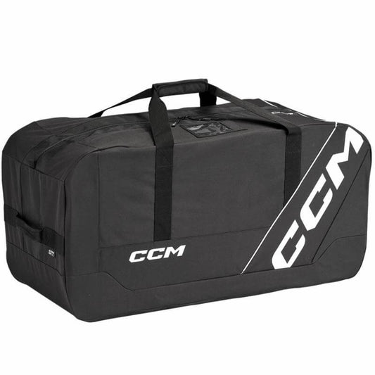 Maleta de hockey CCM 510 Core 32 pulgadas parar transportar equipo completo de hockey junior - en poliéster 600D con ribetes reflectantes y logotipo CCM