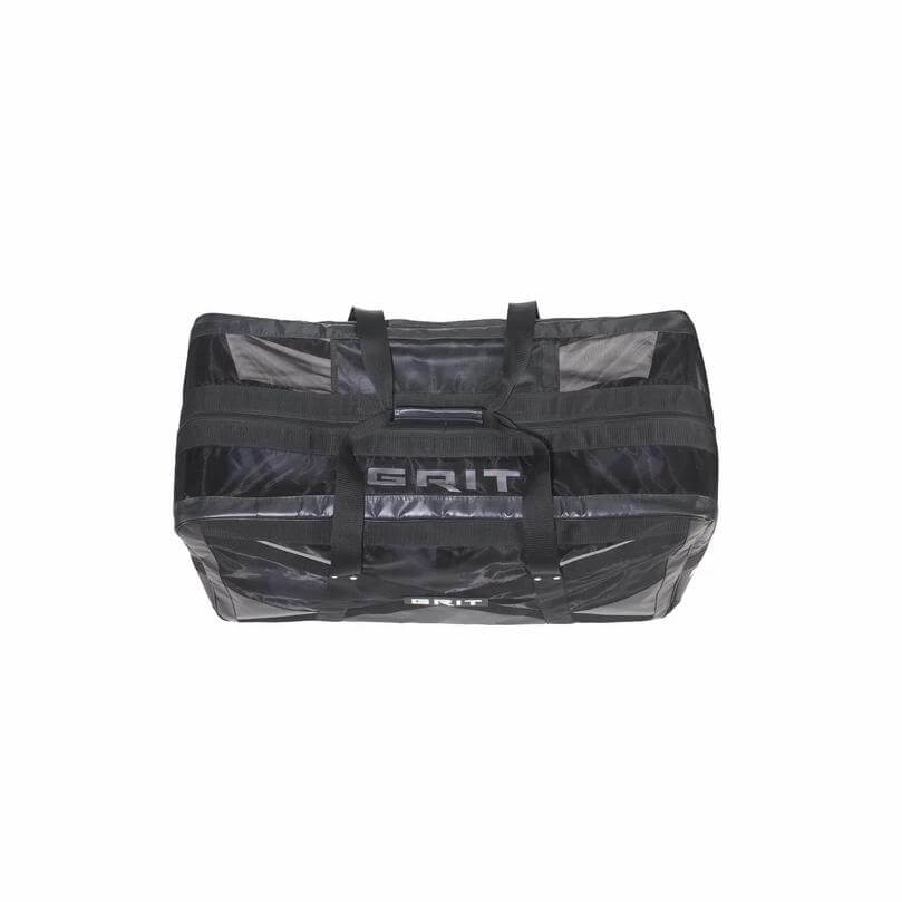 Maleta de Hockey Grit Tarps Off Airbox, exterior de malla de nailon y correas para ventilación de 360 ​​grados.