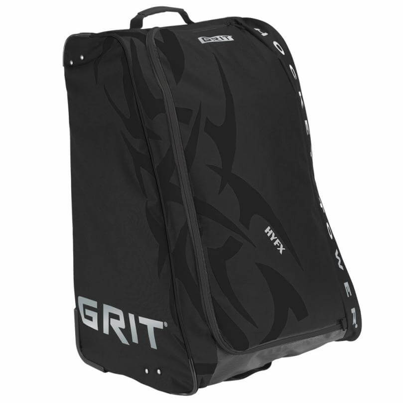 Maleta de hockey Grit HYFX Tower Junior con ruedas con sistema de estructura plegable.