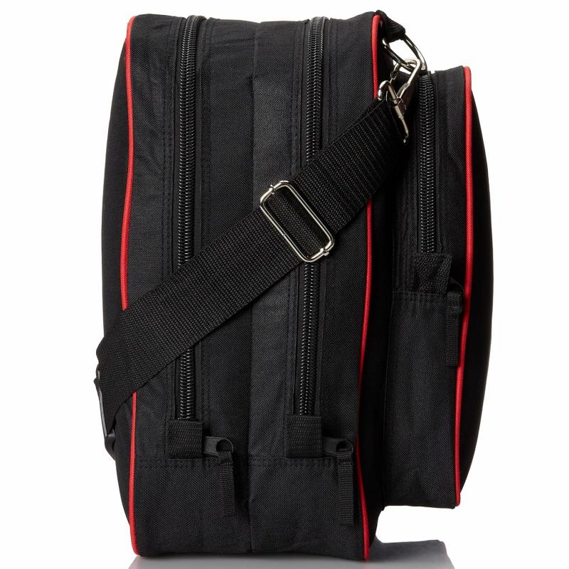 Maleta para Patines Proguard 8099 negra con rojo – tamaño ideal para transportar 2 patines y accesorios pequeños