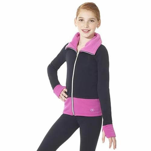 Chamarra para patinadora Mondor Polartec Mod. 4485 rosa de venta en Skate World México