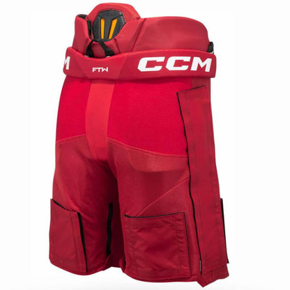 Pants de hockey femenil CCM JetSpeed FTW Senior vista posterior - tecnología D3O en columna y protección en riñones para mujer
