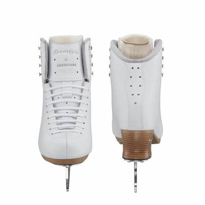 Patines de hielo Jackson Ultima Freestyle, Ideales para saltos de rotación individual y elementos intermedios.