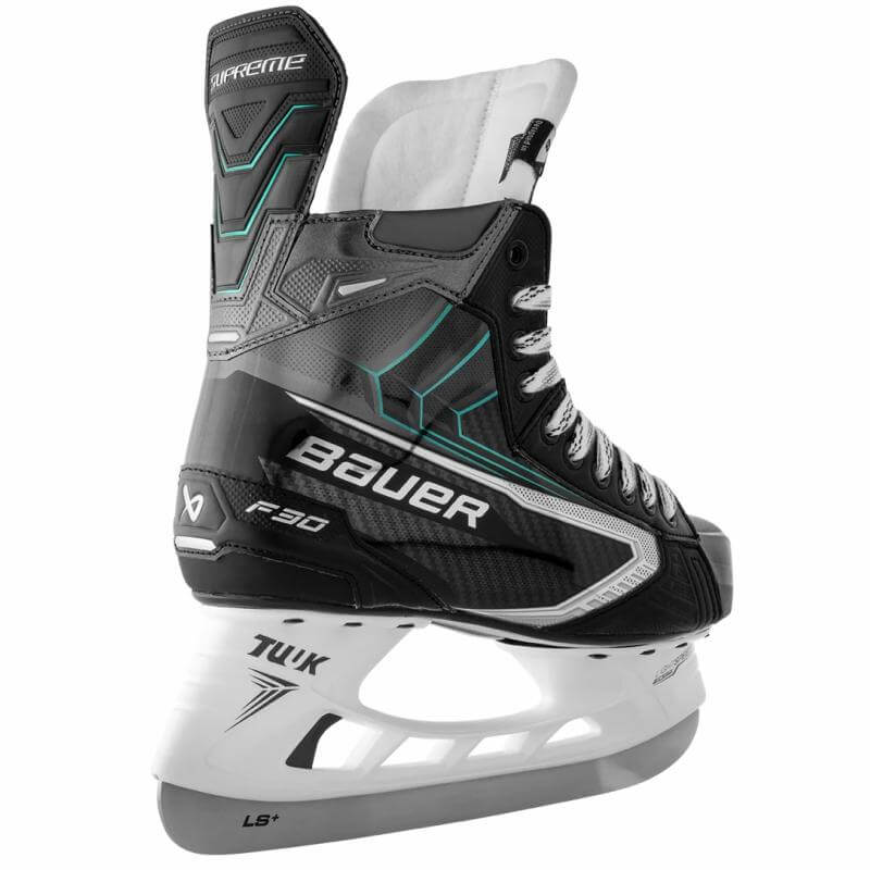 Parte posterior de los Patines de Hockey Sobre Hielo Bauer Supreme F30 – Portacuchillas LIGHTSPEED EDGE con liberación rápida y solidez