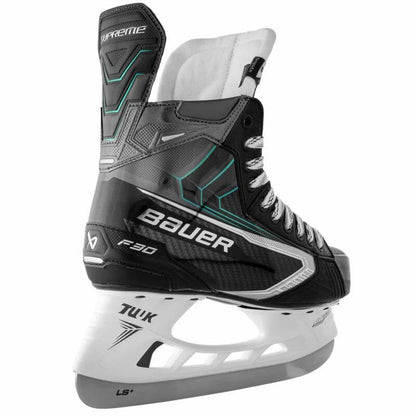Parte posterior de los Patines de Hockey Sobre Hielo Bauer Supreme F30 – Portacuchillas LIGHTSPEED EDGE con liberación rápida y solidez