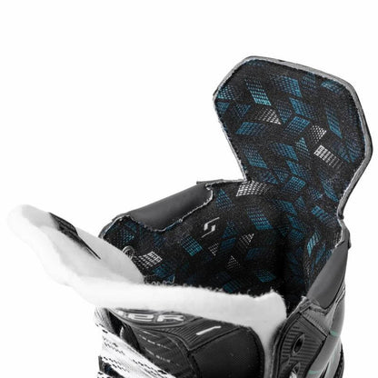 Espuma del tobillo interior de los Patines de Hockey Sobre Hielo Bauer Supreme F30 – Collarín COMFORT EDGE que reduce puntos de presión