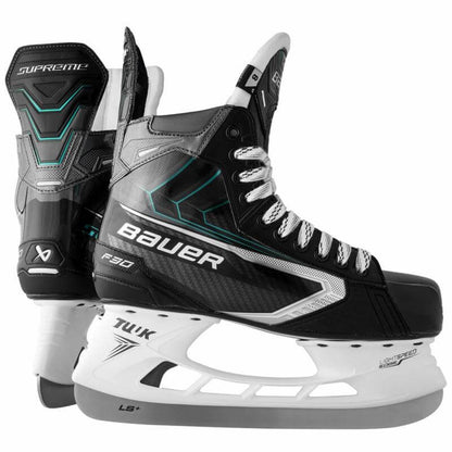 Patines de Hockey Sobre Hielo Bauer Supreme F30 talla Senior – Patín ideal para dar el salto de básico a intermedio
