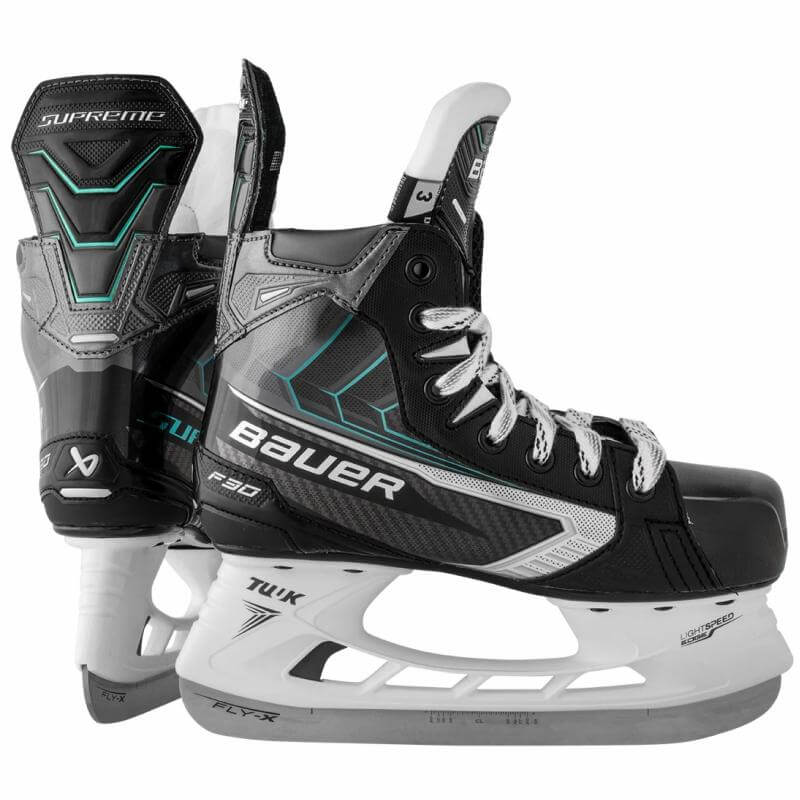 Patines de Hockey Sobre Hielo Bauer Supreme F30 talla Junior – Patín cómodo y fácil de amoldar para jugadores emergentes
