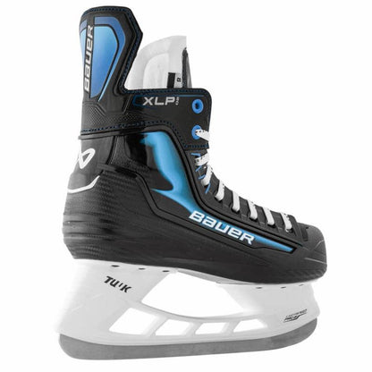 Patines Bauer X-LP 2.0 – Talón con soporte firme y forro sublimado de confort. Comodidad y seguridad para novatos de hockey.