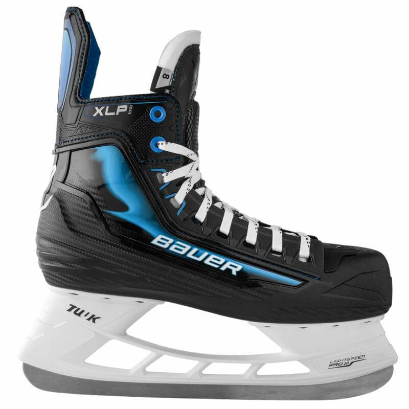 Patines de Hockey sobre Hielo Bauer X-LP 2.0 – Estructura de policarbonato 3D con soporte y flexibilidad.