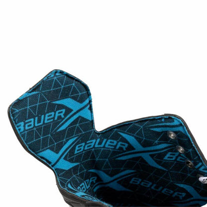 Patines de hockey sobre hielo Bauer X de onstrucción cómoda, pensados para el uso prolongado sin molestias.