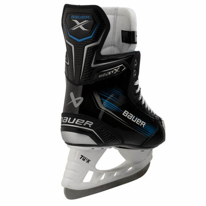 Patines de hockey sobre hielo Bauer X, Bota flexible, mayor movilidad, estabilidad para tener control y confianza al patinar.