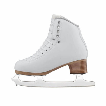 Patines de hielo Jackson ELLE para nivel intermedio de patinaje artístico, soporte 30 - 35.